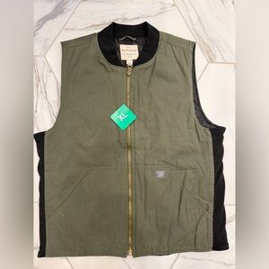 Weatherproof Vintage Men's Utility Canvas Vest NWT